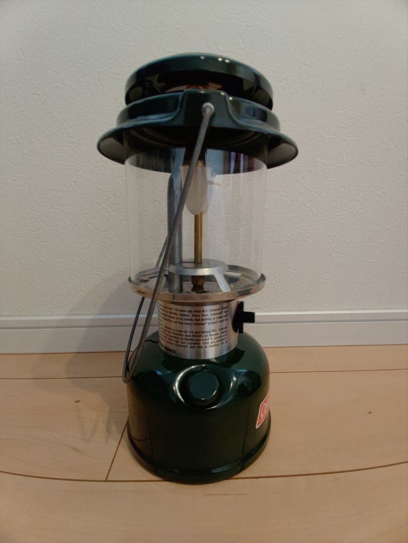 で*ん様 最終セール　廃盤品コールマン　美品　ノスタルジアランタン　LEDランタ