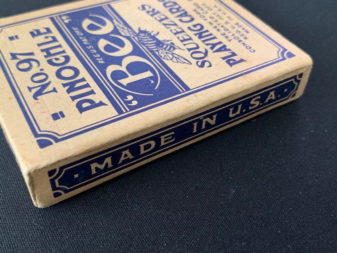 新品未開封 Bee No.97 Pinochle オールドデック