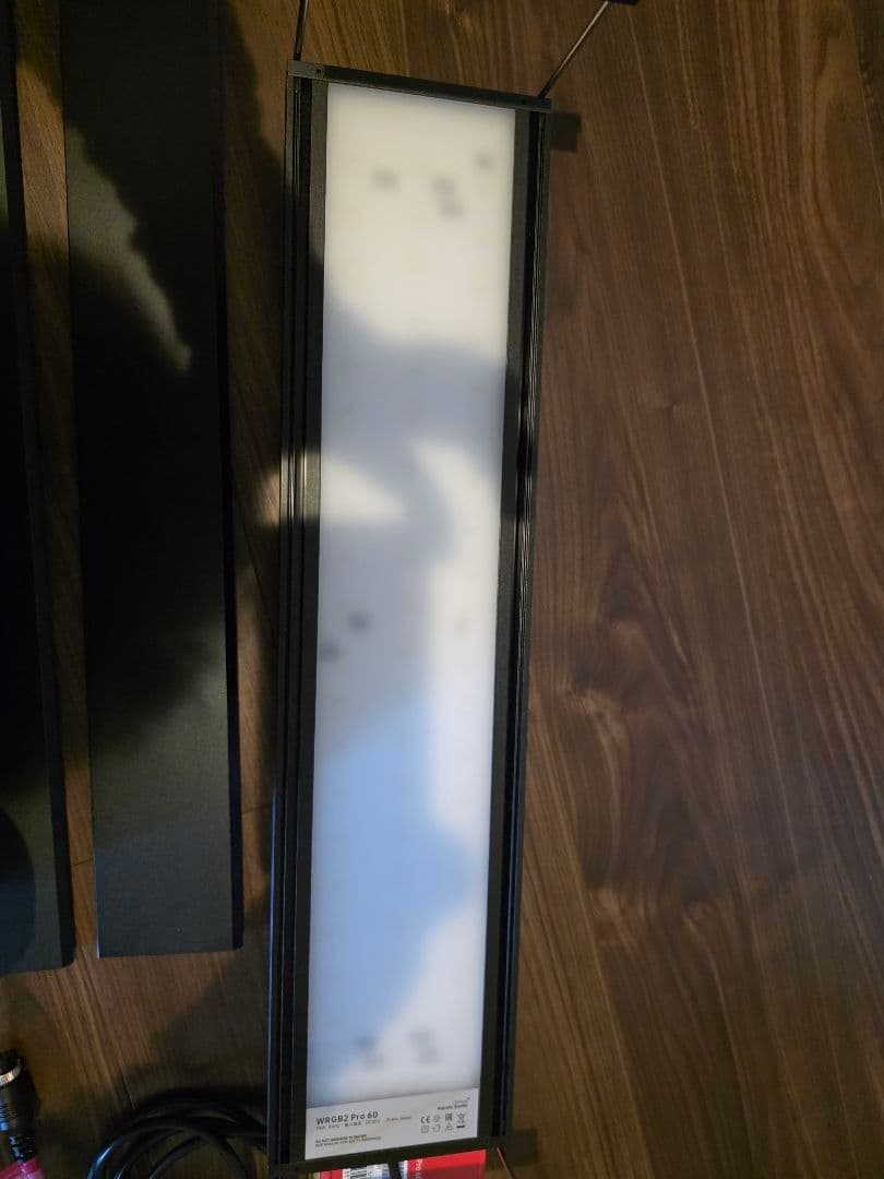 美品Chihiros LED WRGBII PRO 60＋シェード＋吊り下げ金具