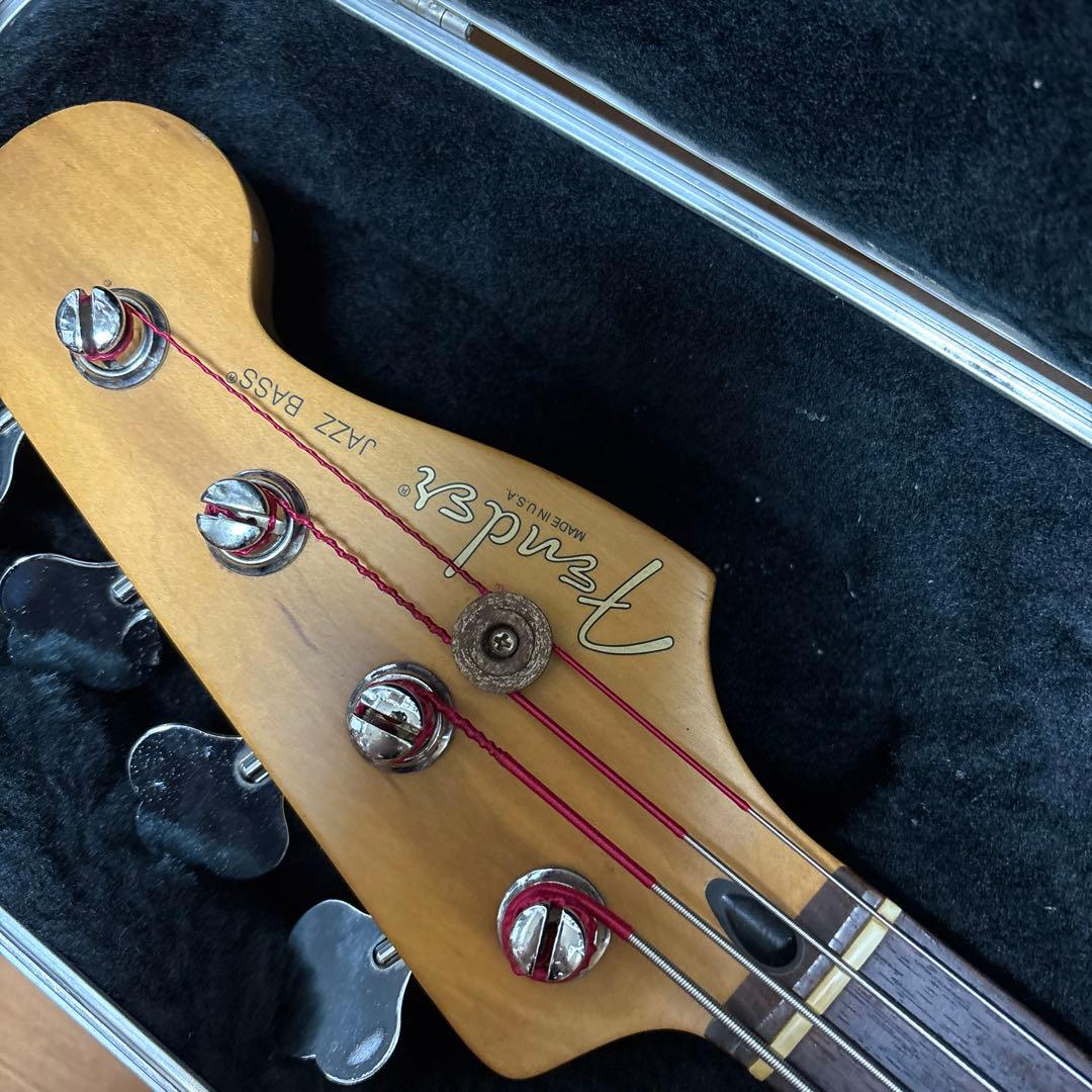 Fender USA American Jazz Bass ハードケース付き
