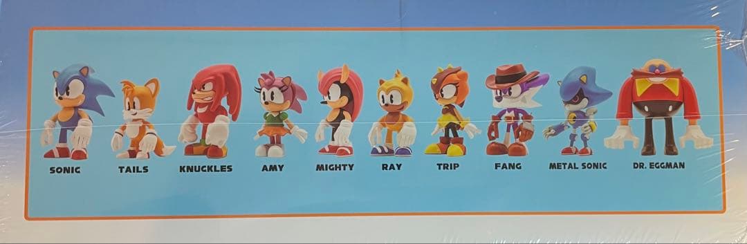 SONIC THE HEDGEHOG ソニック 全10種 TOUMA ソフビ