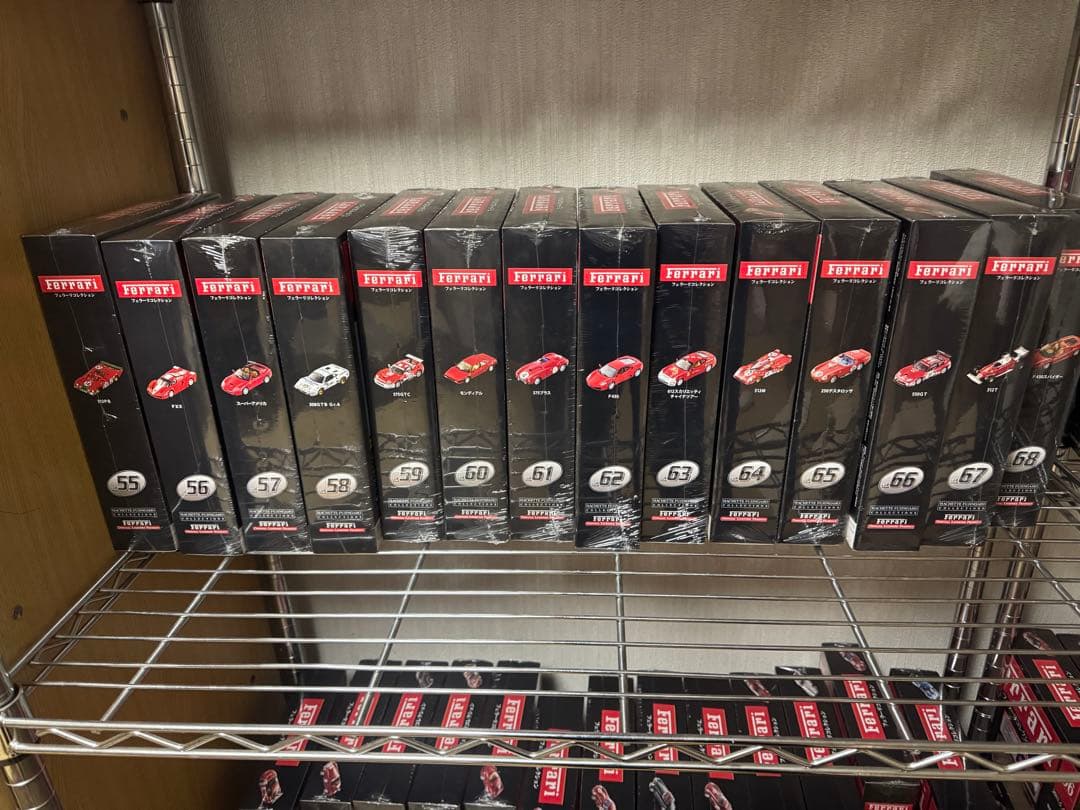 【未開封品】Ferrari フェラーリコレクション　105台全巻セット