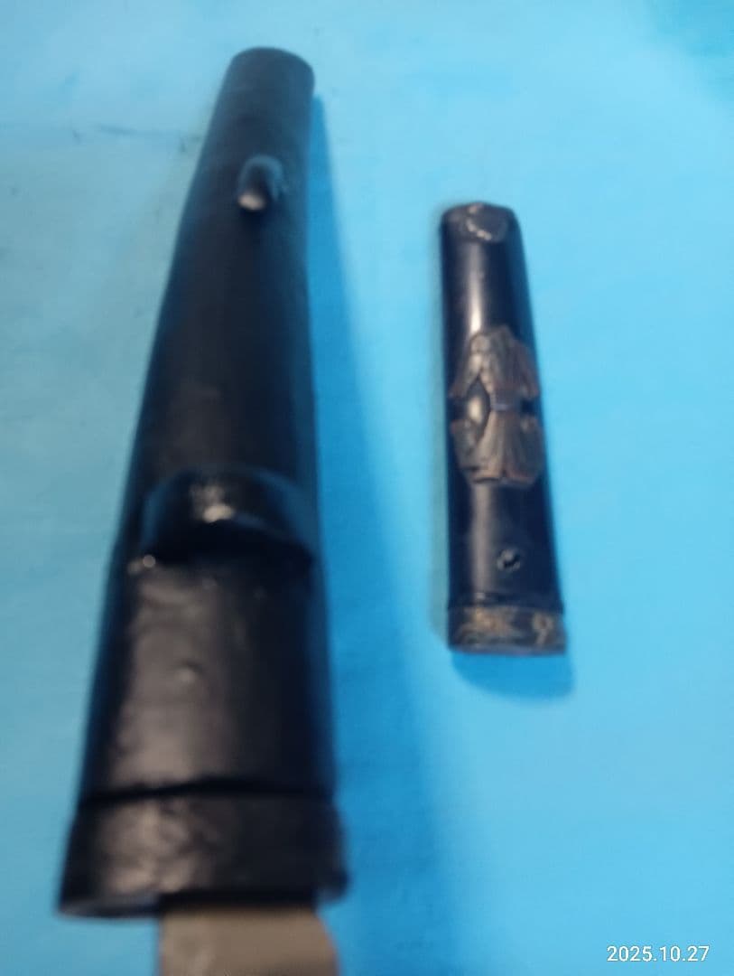 日本刀の拵え（竹光付き）