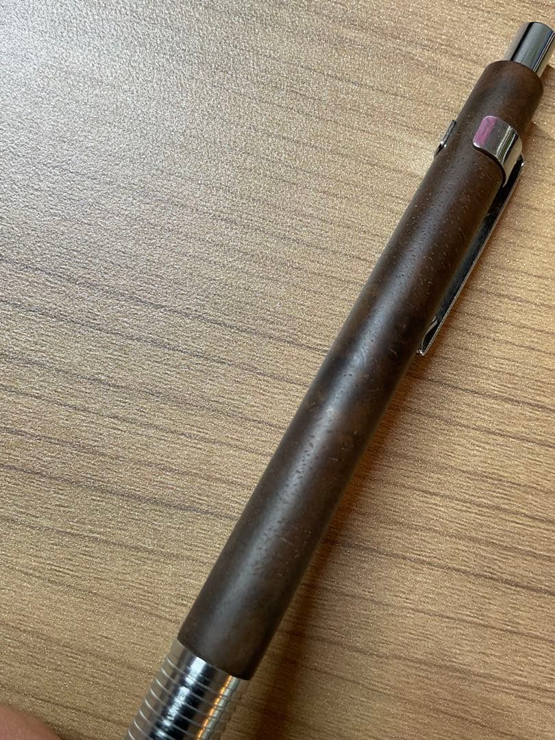 クラフトA mp201 シャーペン0.5mmクラロウォールナット　瘤杢