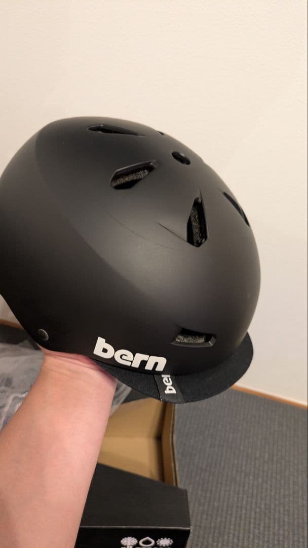 bern 3XL macon バイザー　マットブラック 　極美品