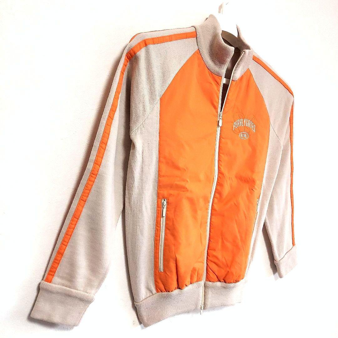 PEARLY GATES 中綿 ニット切り替えジャケット ゴルフウェア ジップ