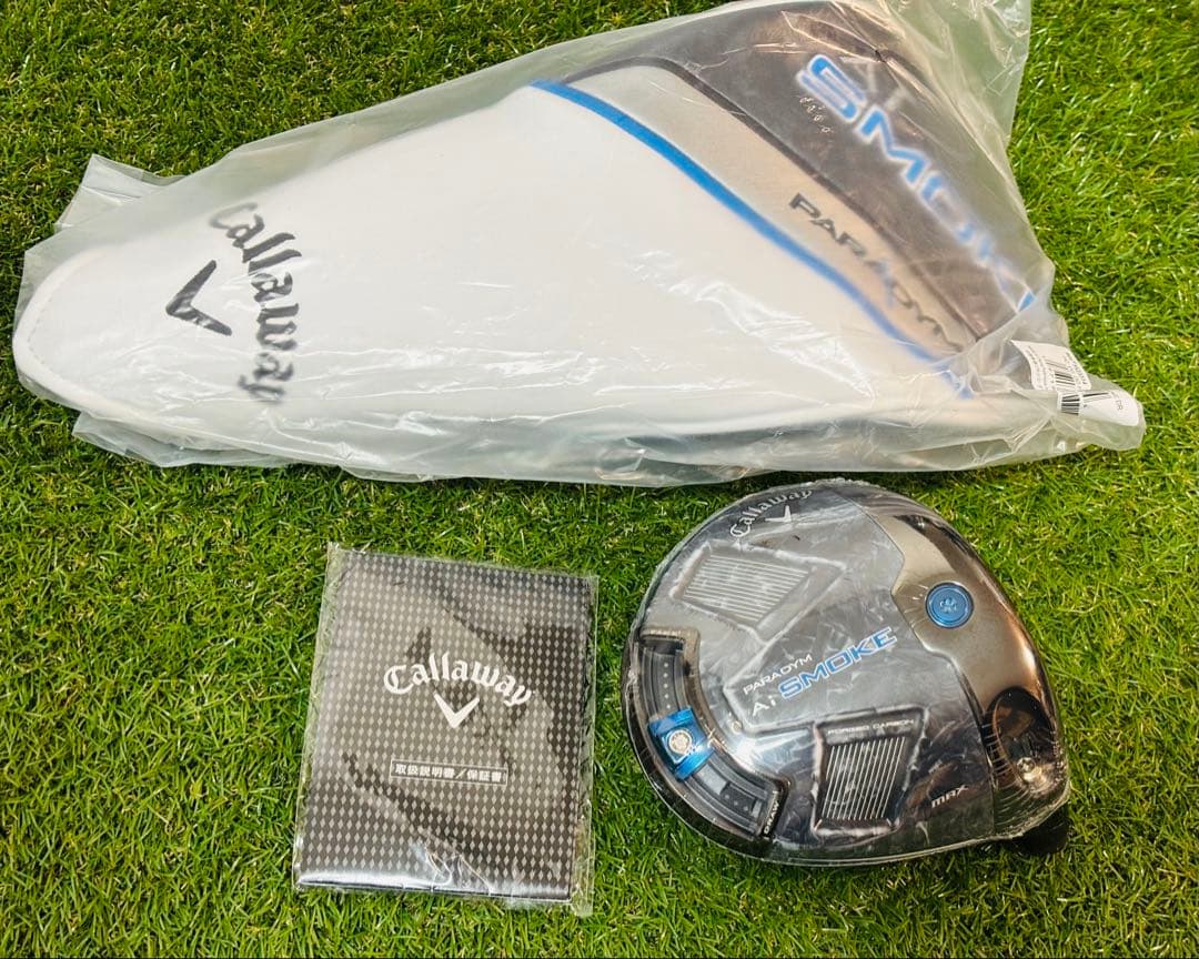新品 キャロウェイPARADYM Ai SMOKE MAX 9°ドライバーヘッド