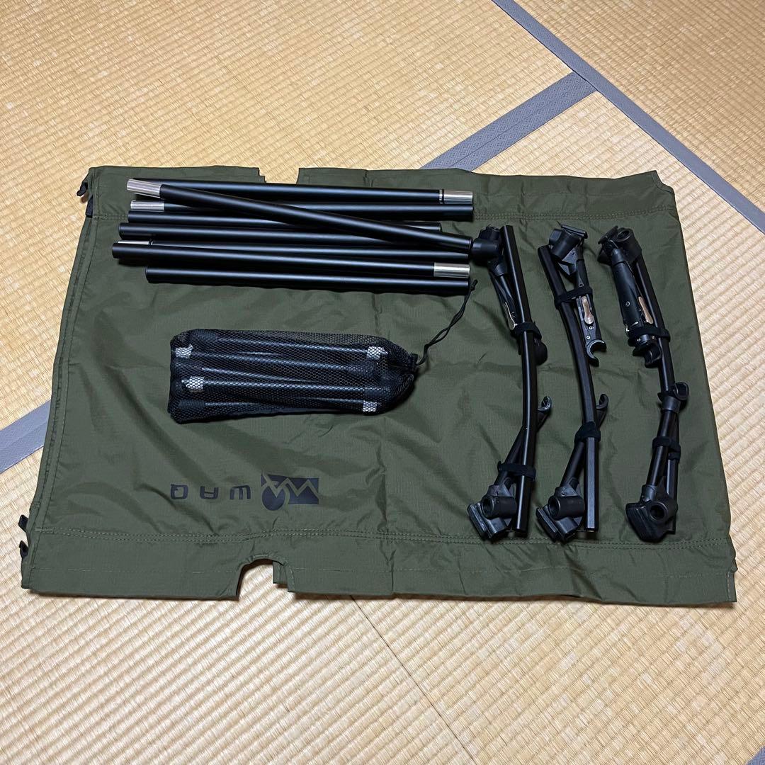 WAQ 2wayコット オリーブグリーン