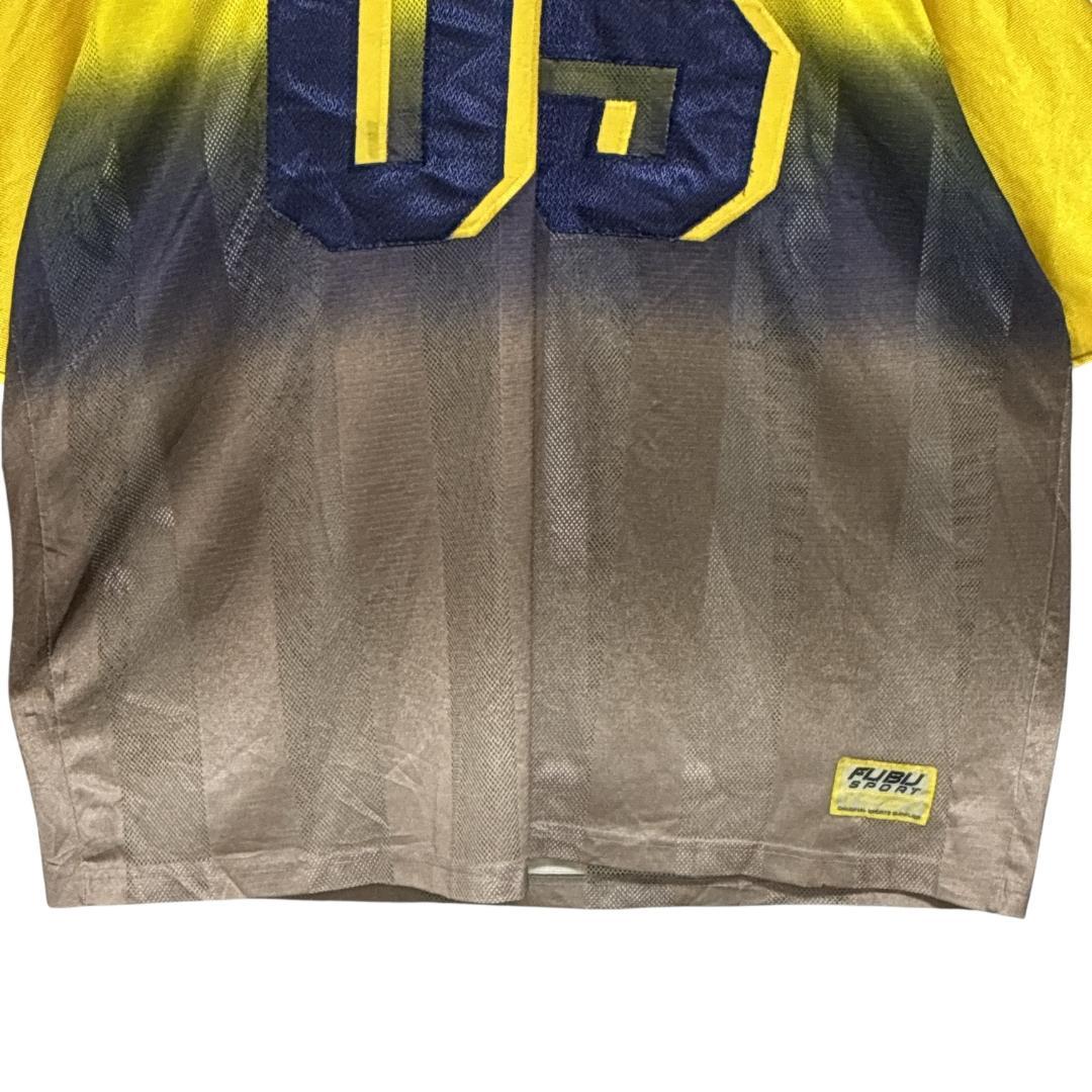 FUBU フブ ユニフォーム ゲームシャツ 両面刺繍 2XL 古着 ヒップホップ
