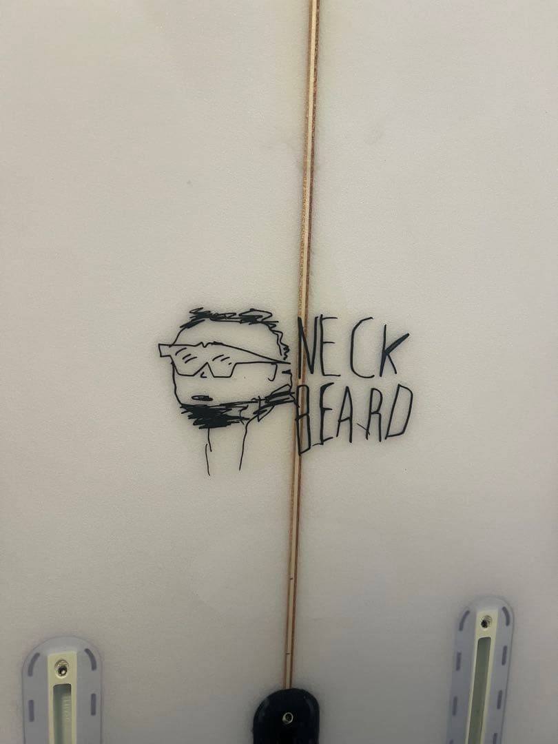 専用商品4/27まで アルメリック　ネックビアード 5.9\" ショートボード