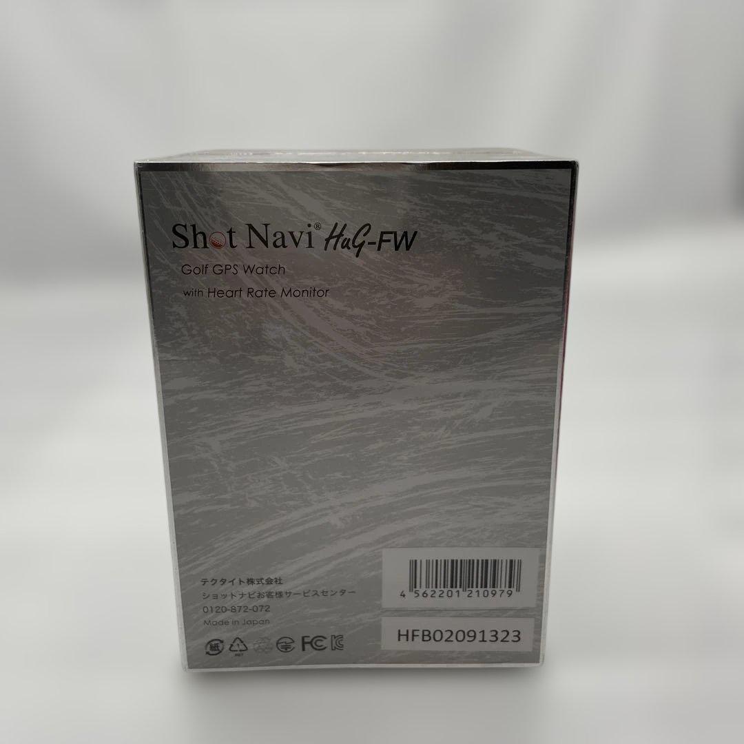 【sk/1.9/5】未開封品 Shot Navi HuG-FW ゴルフウォッチ