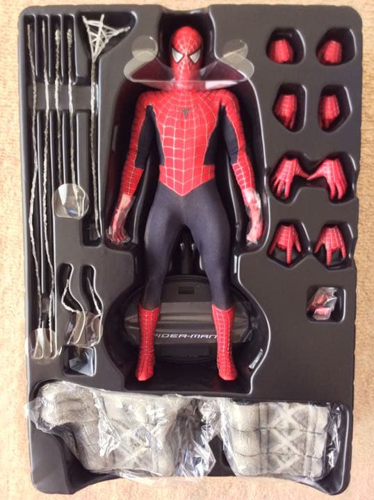 ホットトイズ スパイダーマン アクション フィギュア マーベル サム・ライミ監督