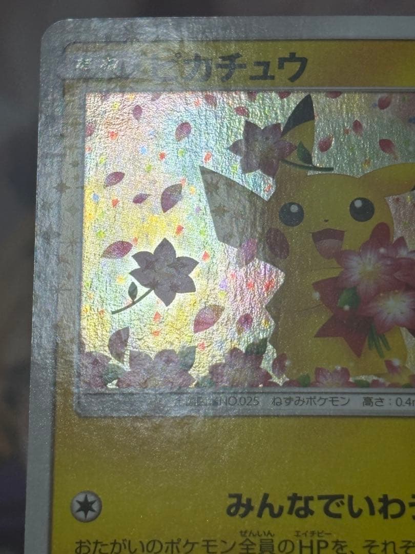 ピカチュウ　ポケモンセンター 20周年記念 プロモ みんなでいわう