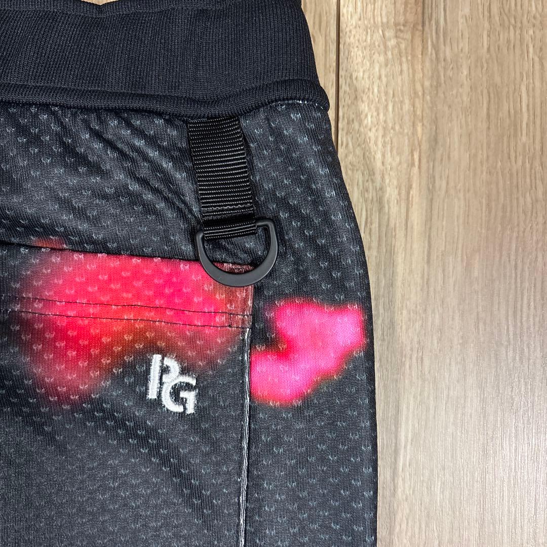 PEARLY GATES フラワーパターン ジョガーパンツ