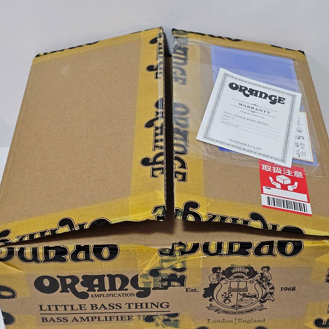 orange little bass thing ベースアンプヘッド