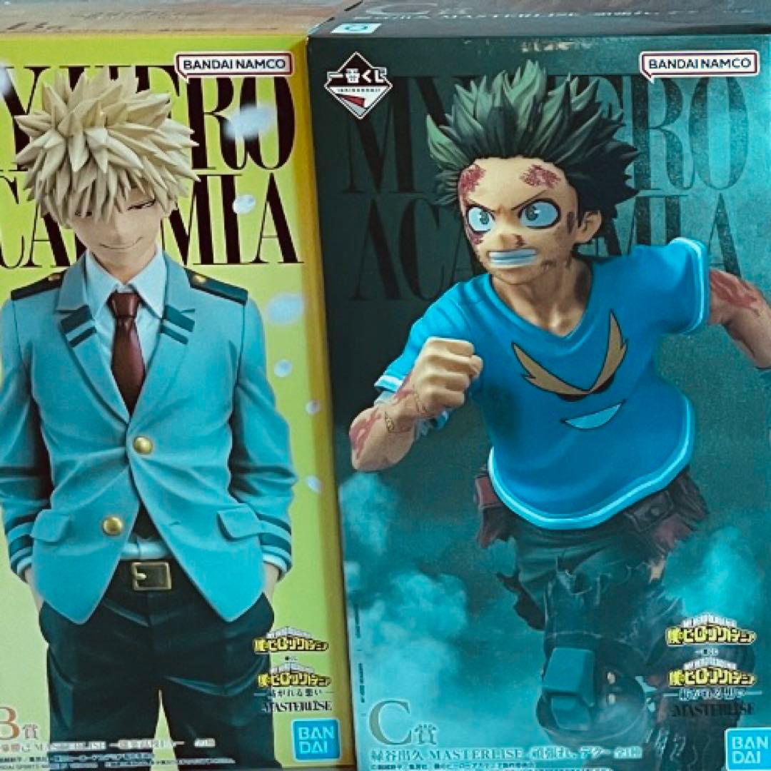 一番くじ ヒロアカ -紡がれる想い- B賞 爆豪勝己 C賞 緑谷出久 2個セット