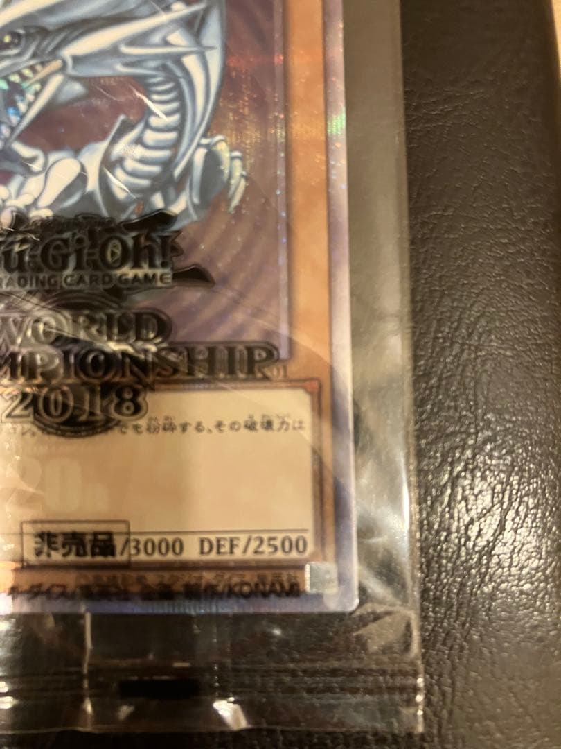 wcs 2018 ブルーアイズ　封筒付き