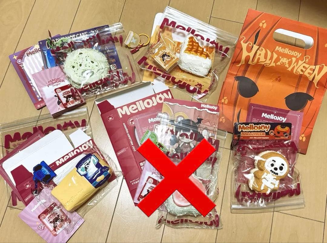 メロジョイ mellojoy スクイーズ 5点セット