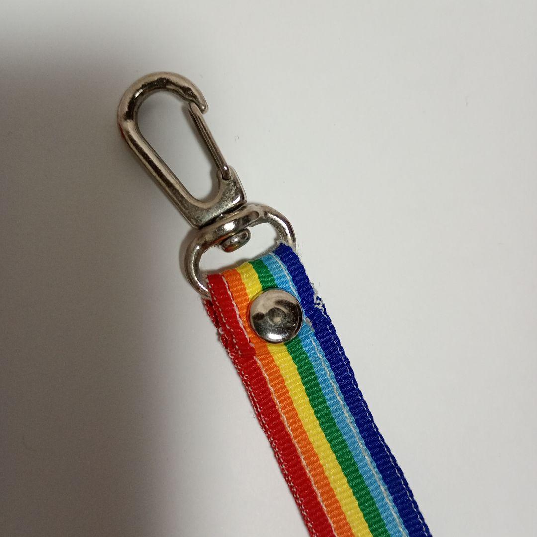 激レアハローキティ レインボーキーホルダー　平成レトロ