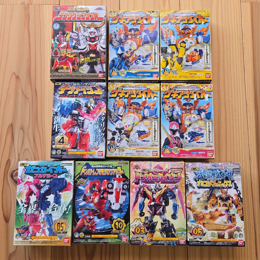 バンダイ　ミニプラ　スーパー戦隊　まとめ売り➂