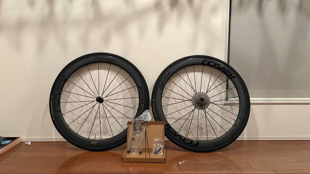 ［割引あり］rovalステッカー　カーボンホイール 50mm リムブレーキ