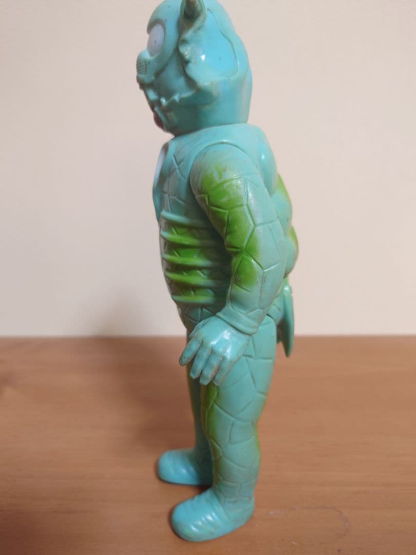 【当時もの】ブルマァク　ソフビ　ベル星人　スタンダード　ウルトラセブン