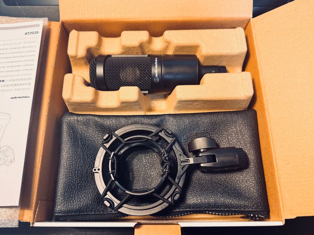 ナ*ナ様 audio-technica AT2035 + XLRケーブル