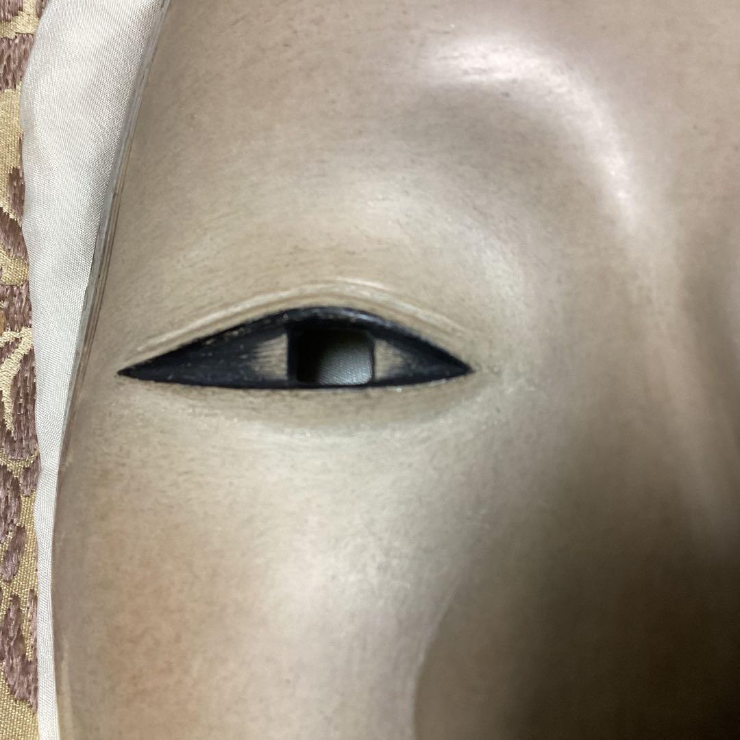 委託品　能面　能面師『堀安右衛門』作　増女　共箱　売り切り