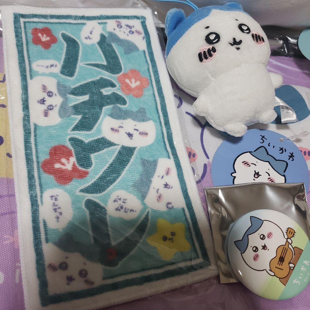 ちいかわ　ハチワレ　マスコット　マクドナルド　缶バッジ　キーホルダー　ぬいぐるみ