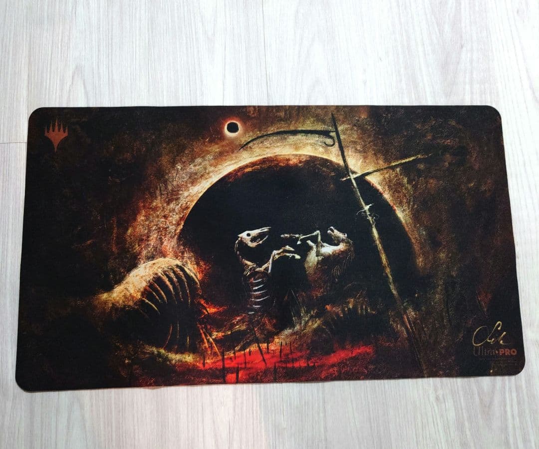 新品 MTG 滅び プレイマット Seb McKinnon サイン入り