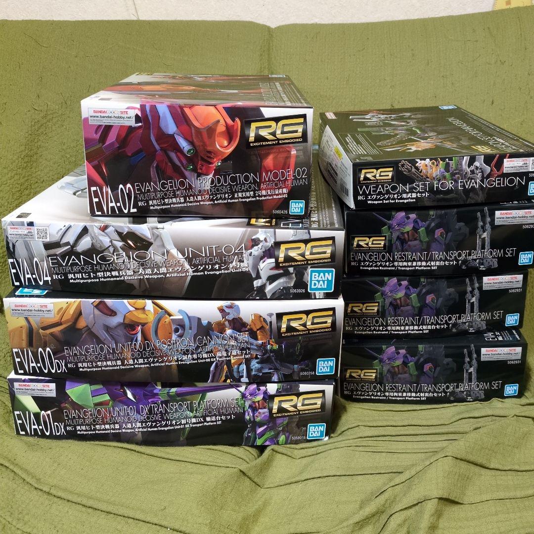RG エヴァンゲリオン キットセット