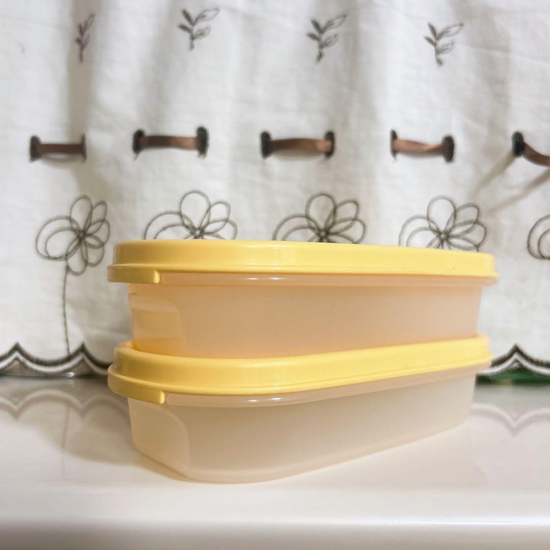 【Tupperware】ピクニックセット　イエロー（中古）