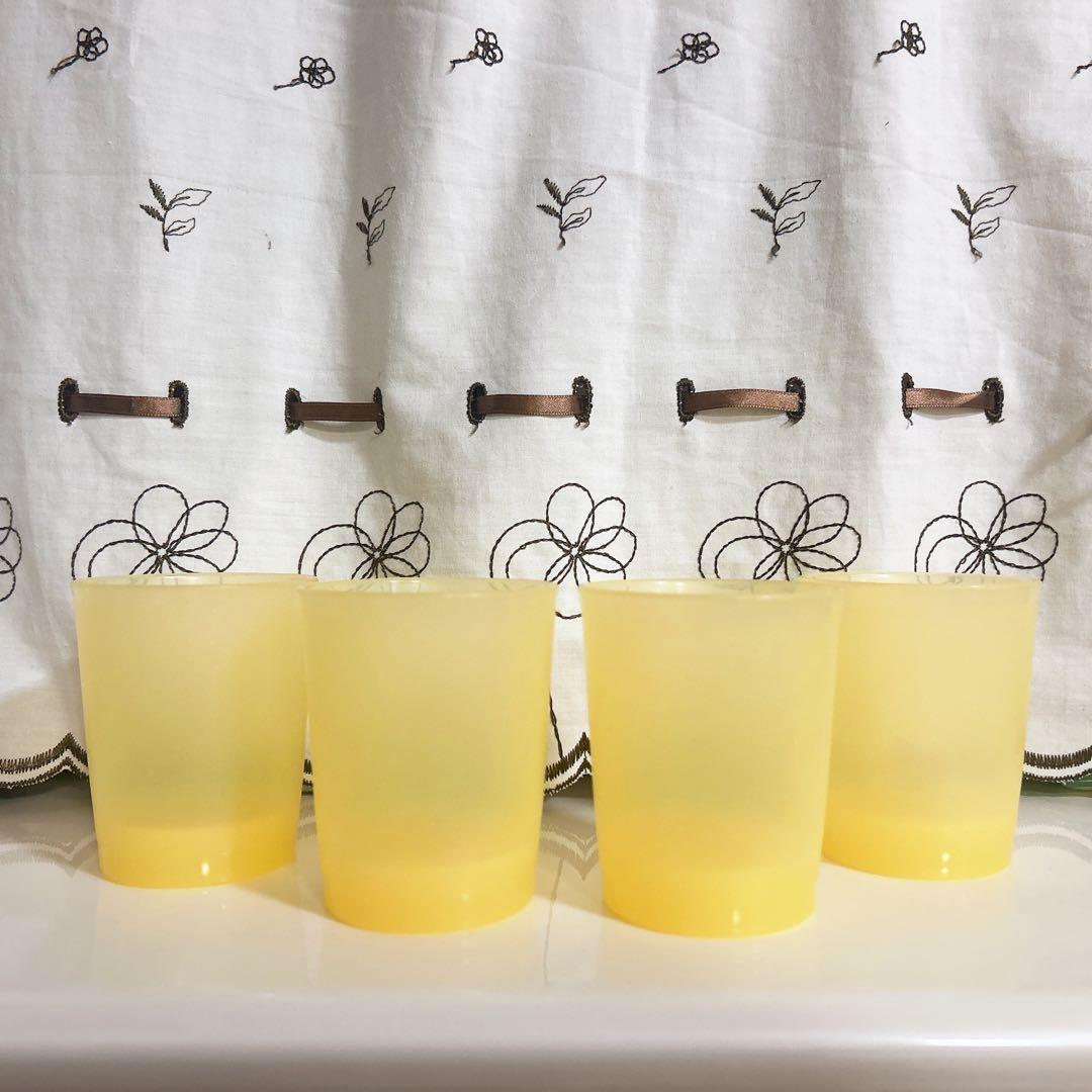 【Tupperware】ピクニックセット　イエロー（中古）