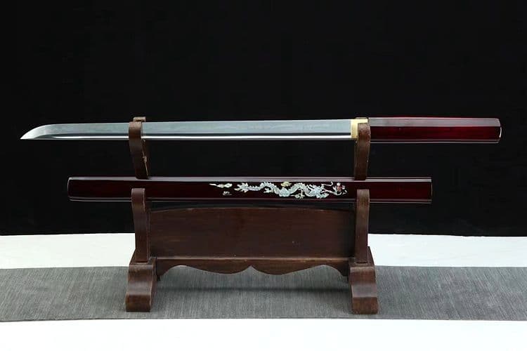 傲竜直刀 古兵器 武具　刀装具　日本刀　模造刀 居合刀