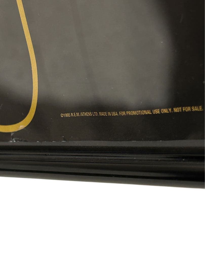 額付き R.E.M. 1995年 MONSTER モンスター ポスター