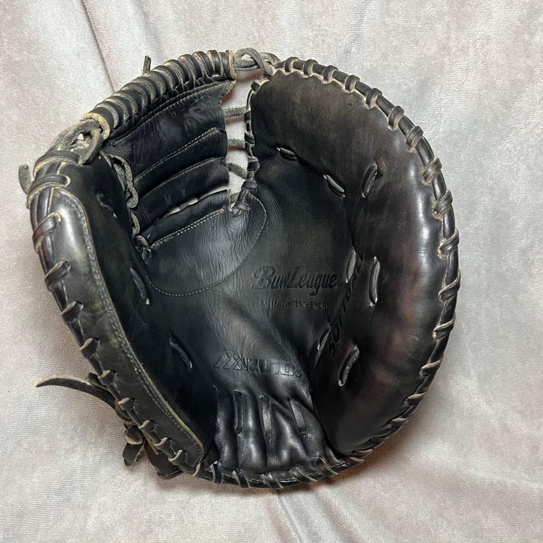 Mizuno ビューリーグ　ソフトボールグローブ キャーストミット　青ビュー