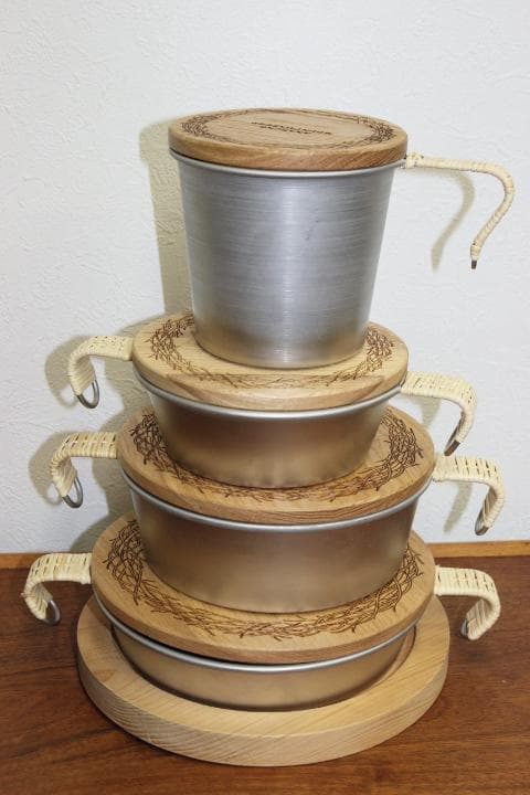 マウンテンリサーチ アナルコタワー ウッドリッド プレート / ボウル セット