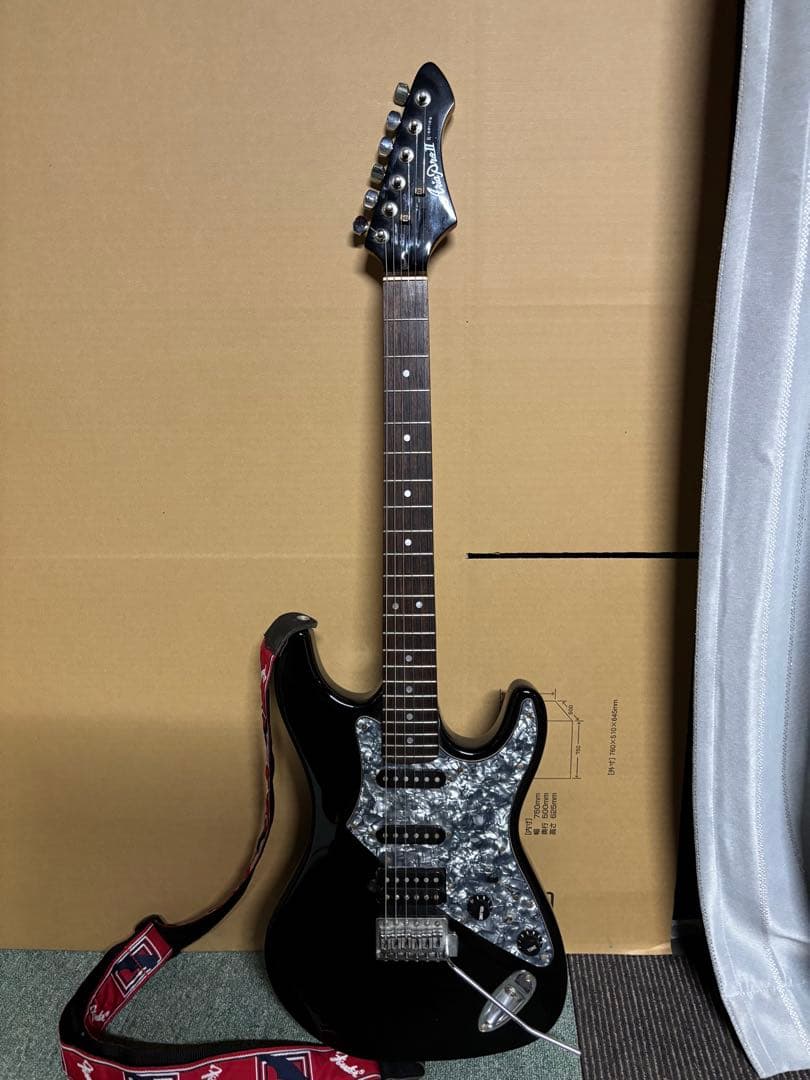 【ジャンク】Aria pro II flseries エレキギター ブラック