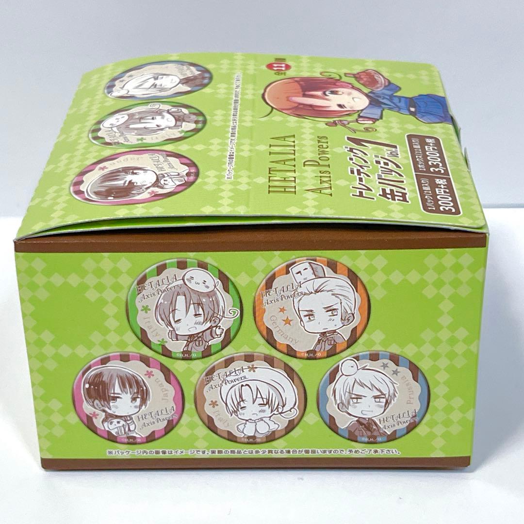 【BOX全11種】ヘタリア トレーディング缶バッジ コンプリートBOX カナリア