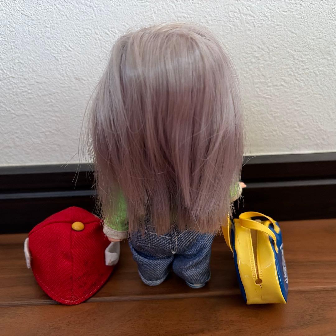 Ｄrスランプ アラレちゃん　人形3体（テニス、ギャング）、ピンバッジ