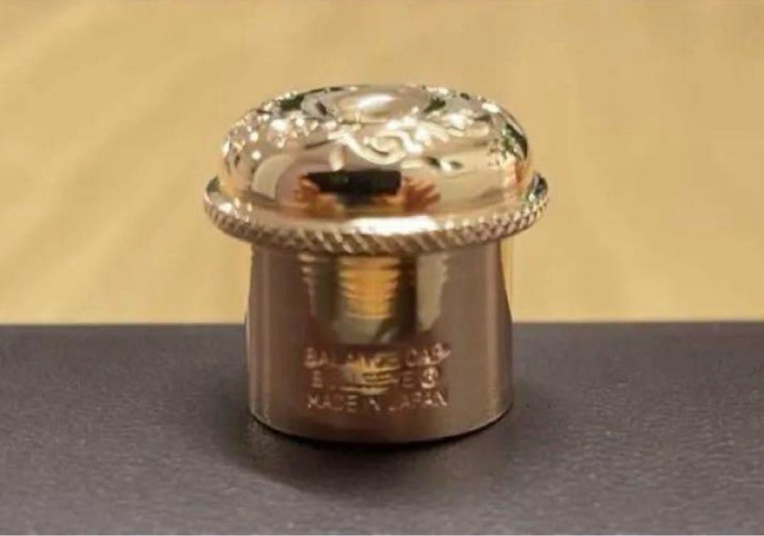 1/19まで！フルートバランスキャップ ピンクゴールドロングタイプ ブルズアイ