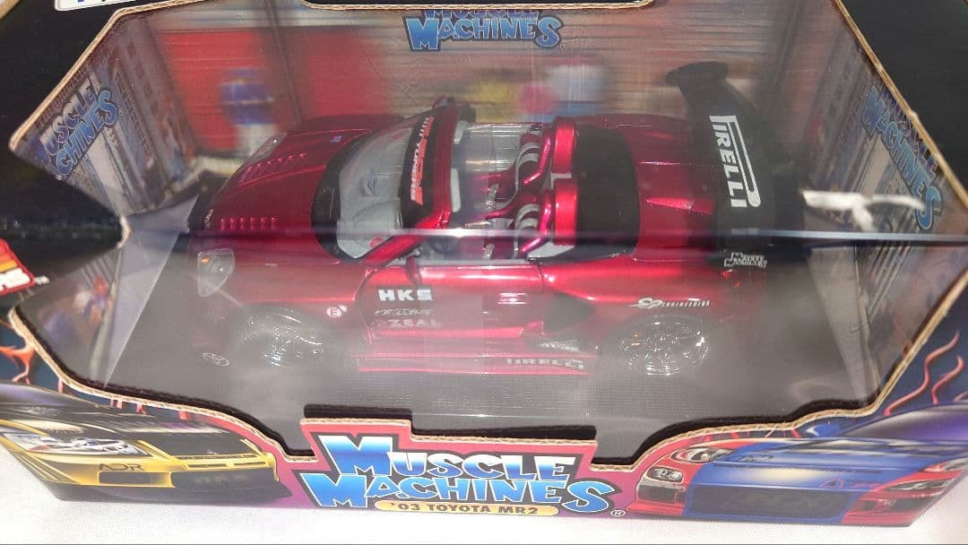 マッスルマシーンズ 2003 トヨタ MR2 1:24 MR-S ZZW30