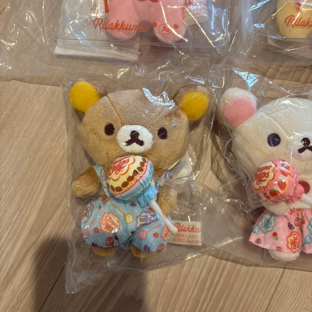 お顔厳選リラックマ　チュッパチャプス　セット