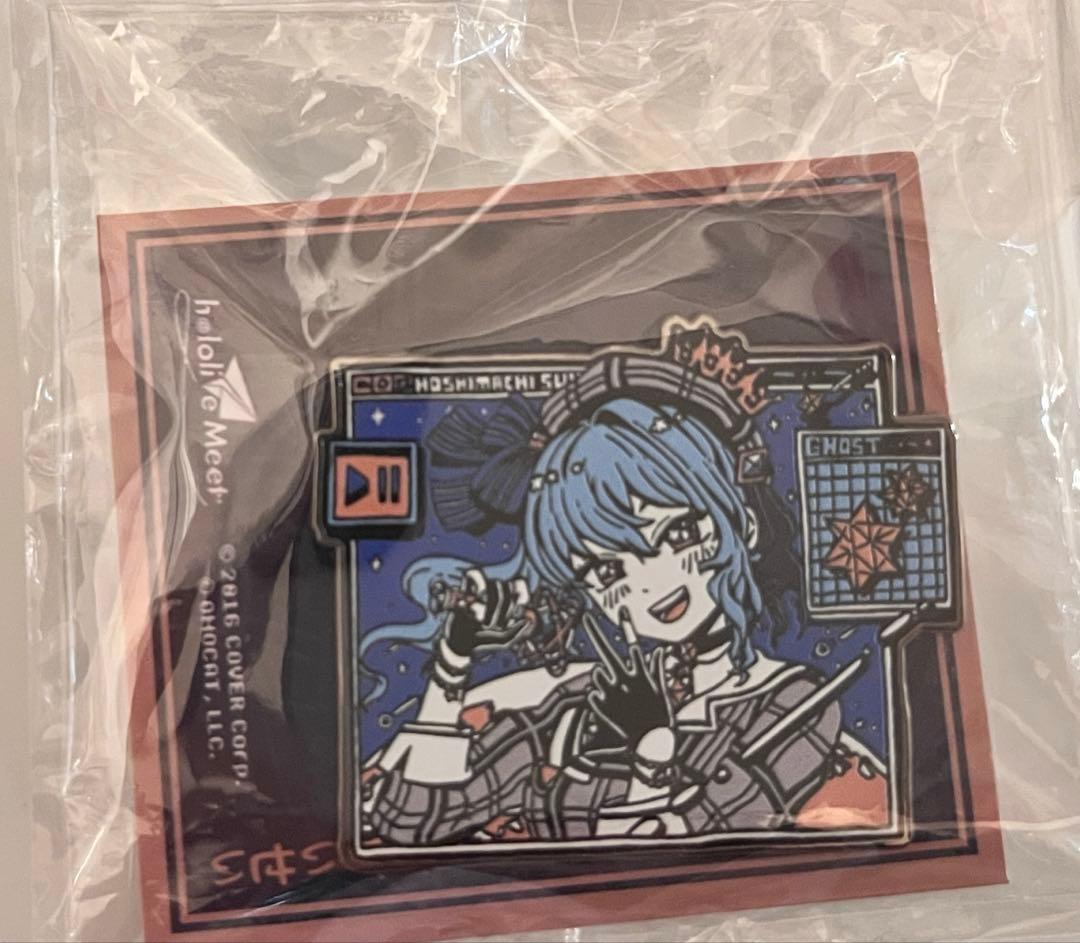 激レア　星街すいせい　NY ニューヨーク　海外限定　ピンバッジ