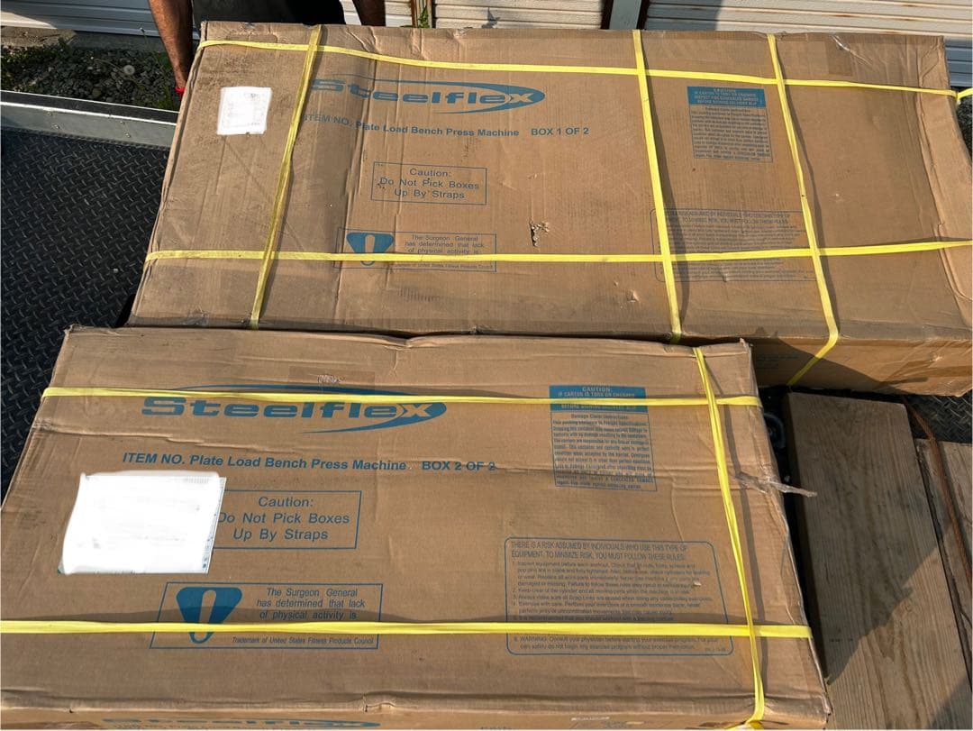 Steelflex プレートローダー ベンチプレス {}=={}