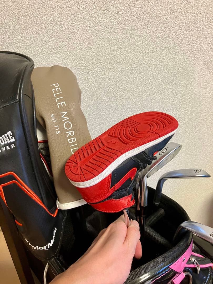 【超レア・美品】NIKE JORDAN 1 ナイキ ジョーダン パターカバー k