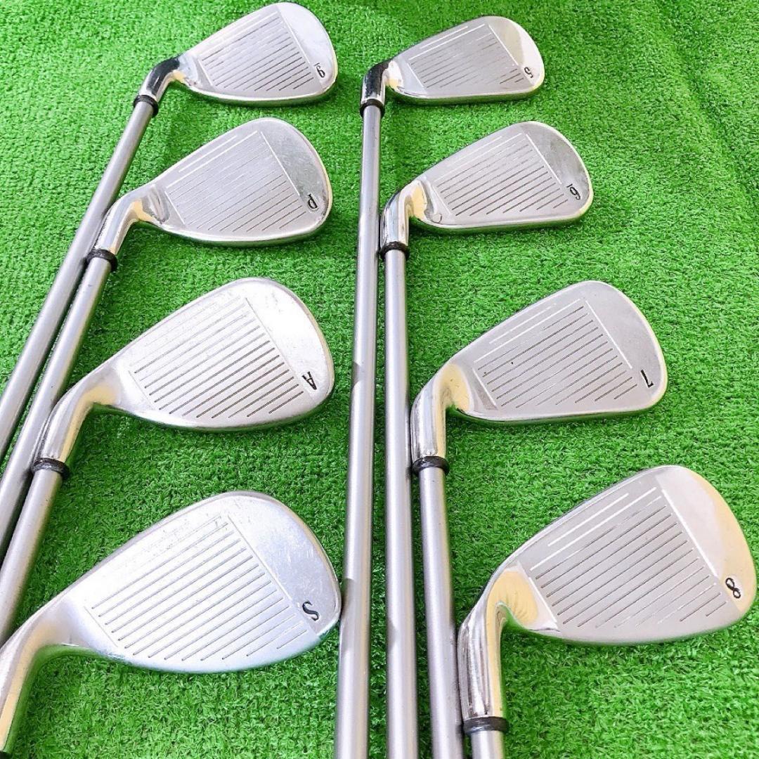 テ01★キャロウェイ X-18 8本レディースアイアンセットL Callaway