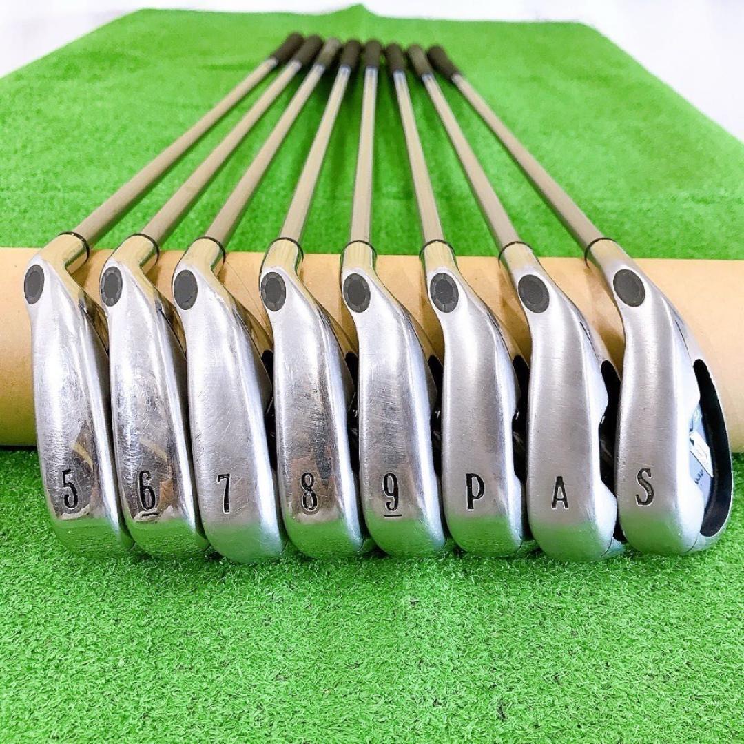 テ01★キャロウェイ X-18 8本レディースアイアンセットL Callaway