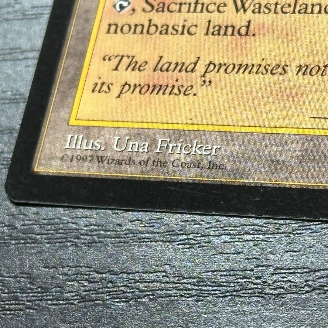 MTG 不毛の大地 英語 初版 2枚