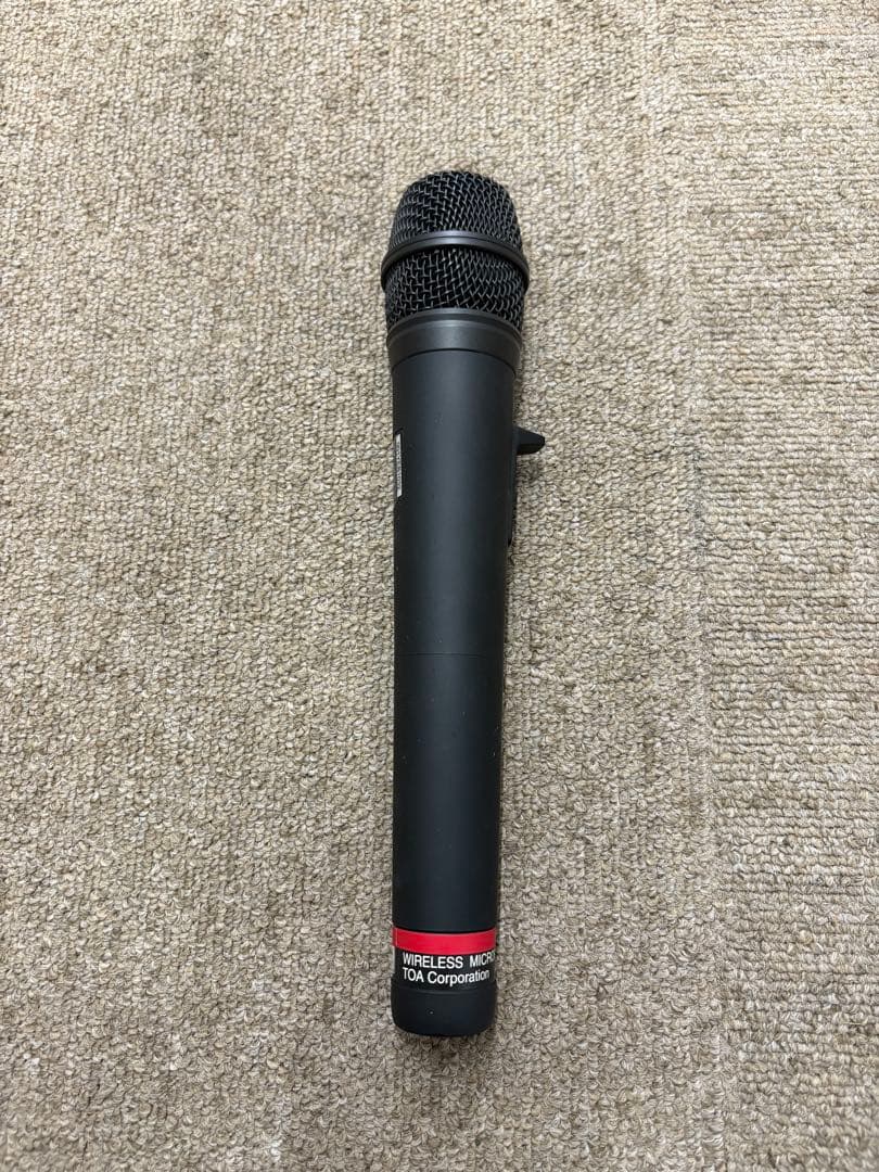 【極美品】TOA ワイヤレスマイク ハンド型 WM-1220 動作良好 希少純正